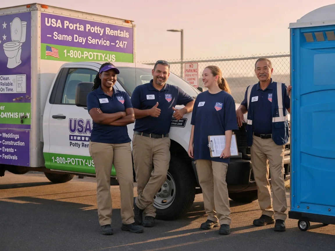 Porta Potty Rental company in Dresser, WI